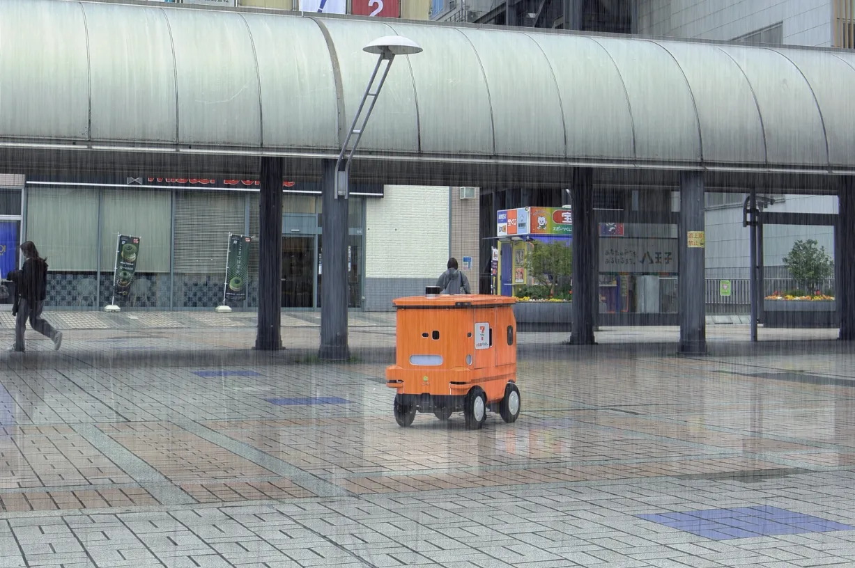 雨天走行イメージ写真