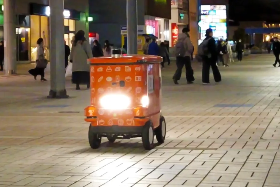 夜間走行イメージ写真